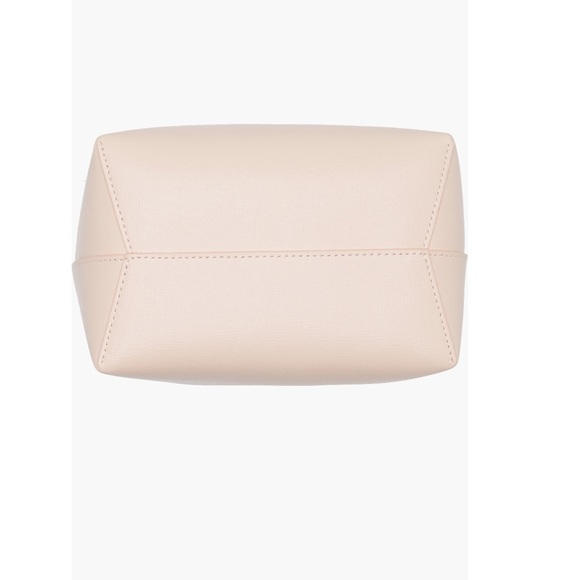 Mansur Gavriel Mini Saffiano Leather Bucket Bag DAHLIA - Picture 6 of 6